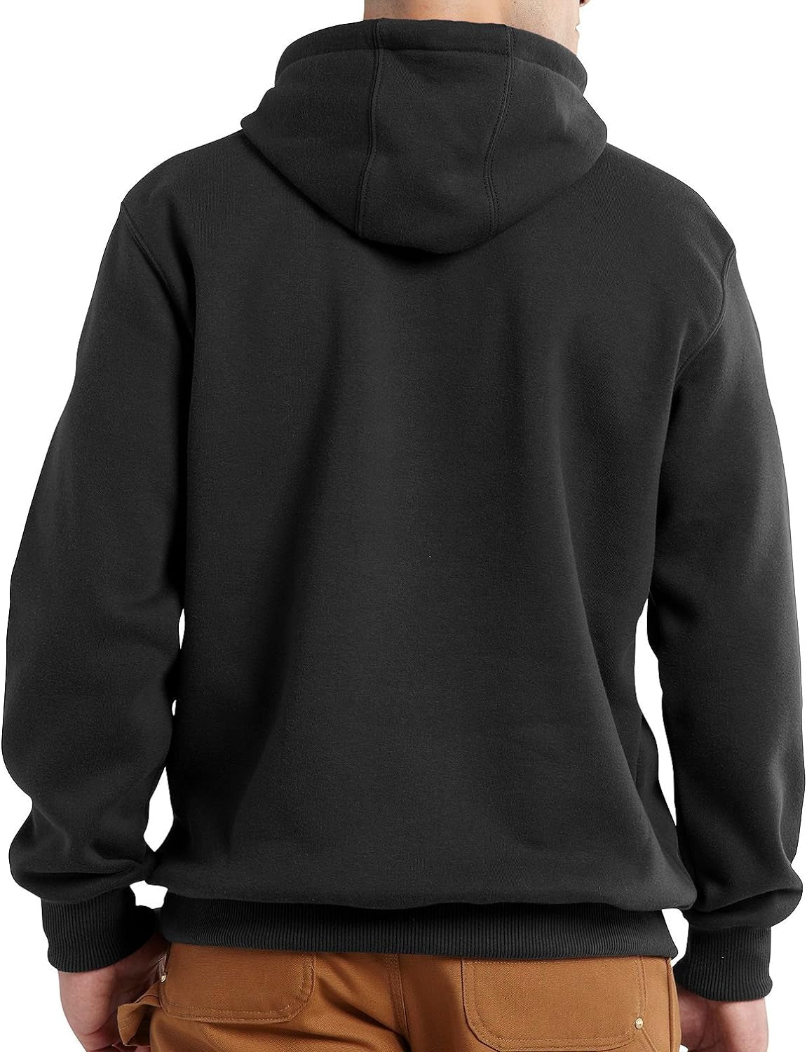 Men's Black Hooded Sweatshirt