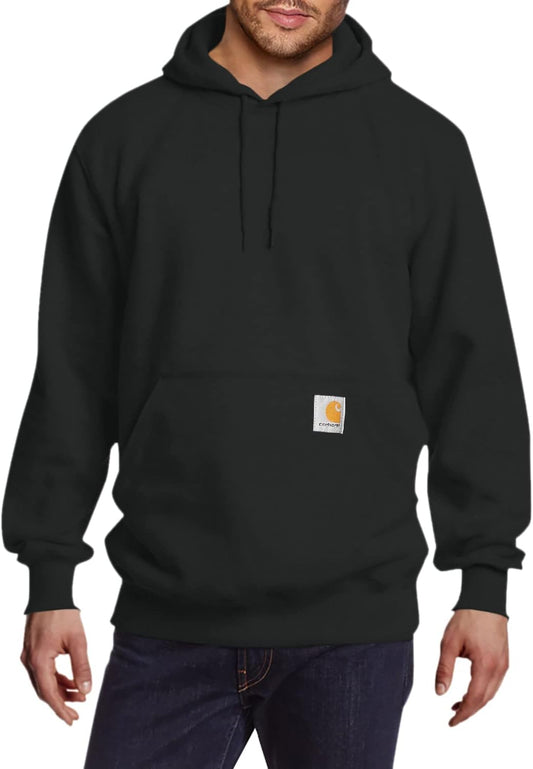 Men's Black Hooded Sweatshirt
