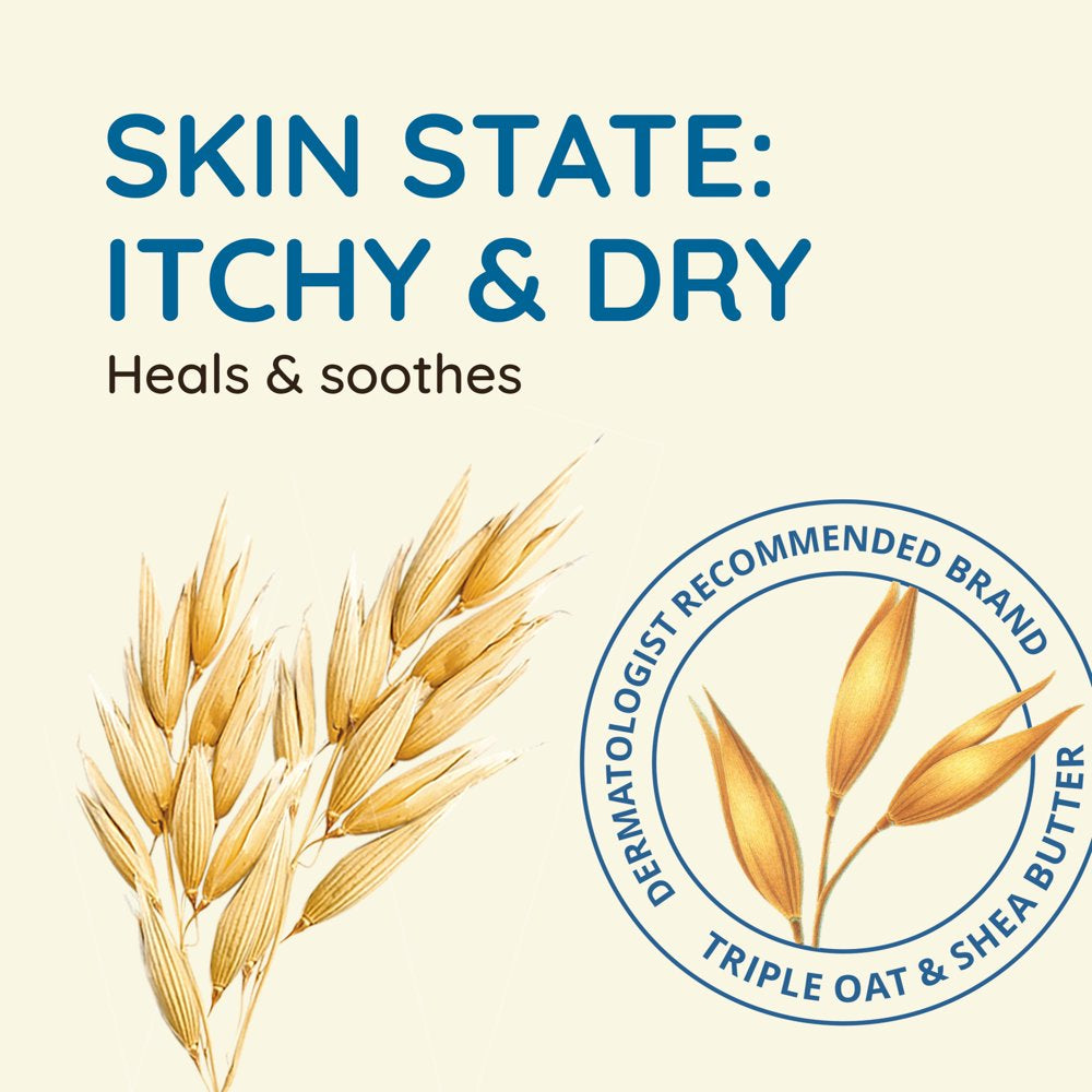 Skin Relief Moisturizing Body Wash, Soap Free for Sensitive Skin, Fragrance Free Shower Gel, 33 Oz